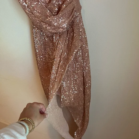 Kash Gown in Baby Pink - Picture 6 of 9